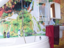 Fototapeta w łazience, wodospad. 