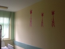 Naklejki ścienne dla dzieci żyrafy, żyrafki. 