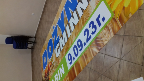 Baner reklamowy dożynki