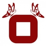 Naklejka na kontakt z motylami M43