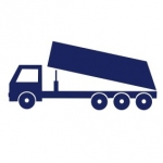 Naklejka na ścianę Wywrotka M43