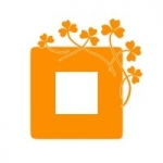 Naklejka pod włącznik z koniczyną M73