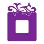 Naklejka pod włącznik ornament M26