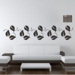 Naklejki na ścianę liście M8