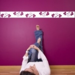 Naklejka do dekoracji Border M16