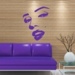 Naklejka ścienna Marilyn Monroe M15