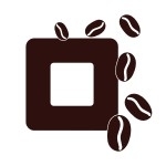 Welurowa naklejka na gniazdko W8