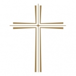 Naklejka na ścianę Krzyż M13