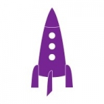 Naklejka na ścianę Rakieta M24