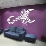 Naklejka na ścianę Skorpion M17