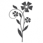 Naklejka na ścianę Kwiat M32