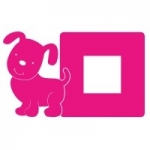 Naklejka na kontakt z pieskiem M5