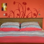 Naklejki na ścianę Kwiaty M24