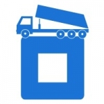 Naklejka na kontakt z ciążarówką M11