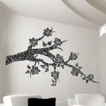 Szablon ścienny Gałąź S9