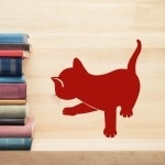 Naklejka ścienna Mały kotek M19