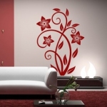 Szablon do pomalowania Kwiat S26