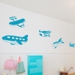 Naklejki na ścianę Samoloty M21