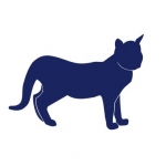 Naklejka ścienna Kot M10