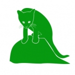 Naklejka ścienna Kotek M13