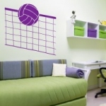 Naklejka ścienna Siatkarstwo M40