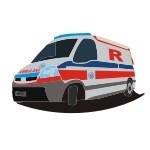 Naklejka Ambulans K17