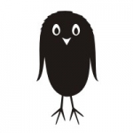 Naklejka ścienna Ptaszek M13