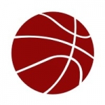 Naklejka ścienna Piłka do kosza M21