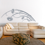 Szablon malarski Kwiaty S2