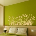 Naklejka na ścianę Łąka z kwiatkami M44