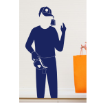 Naklejki ścienne Chłopczyk w czapeczce M33