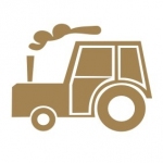 Naklejka na ścianę Traktor M40