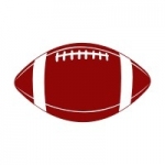 Naklejka ścienna Piłka do rugby M27