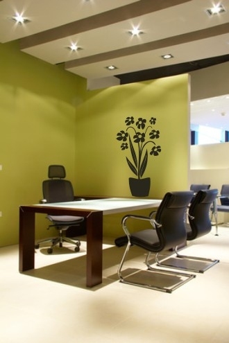 Kwiaty dekoracyjne ścienne