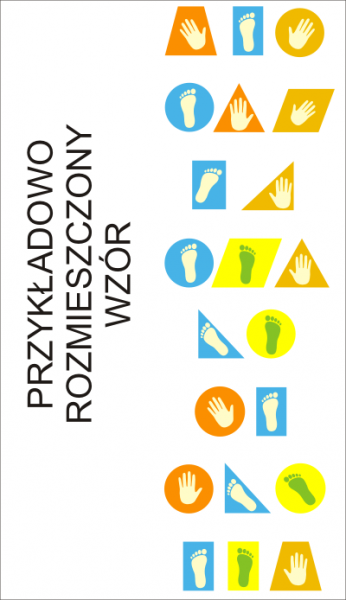 Naklejki do przedszkola rączki i stópki