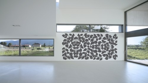 Szablon do malowania flora wzór do pokoju