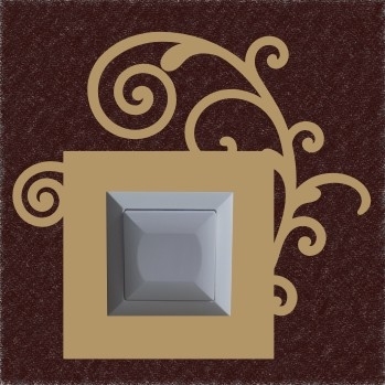 Naklejka welurowa na kontakt W14