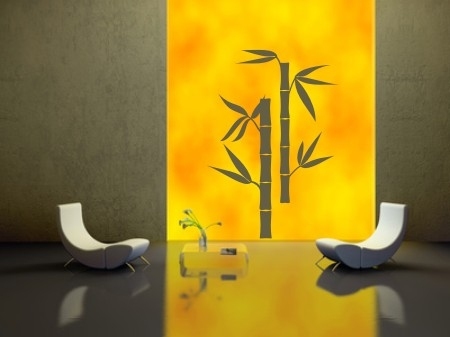 Bambus dekor na ścianę
