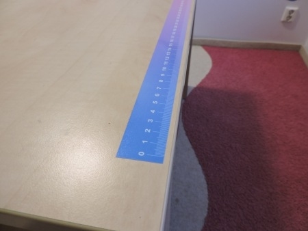 Naklejka na meble - linijka kolorowa samoprzylepna