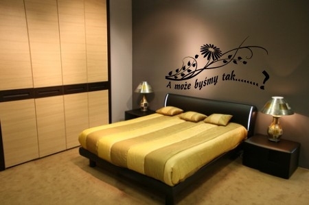 Naklejka na ścianę do sypialni