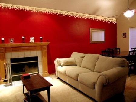 Dekoracja ścienna pasek