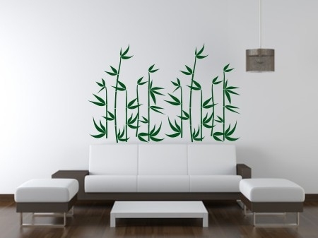 Bambusy na ścianach 