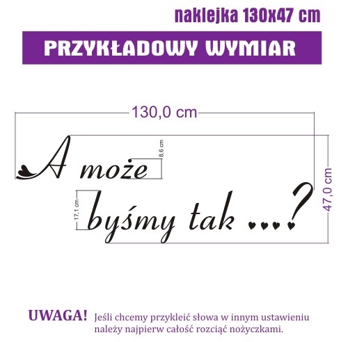 Napisy na ścianę w sypialni