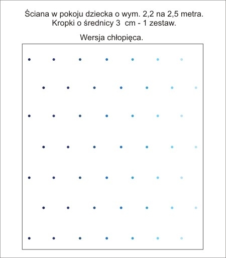 Szablon do pomalowania koła 