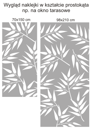 Naklejki na szyby na okna balkonowe