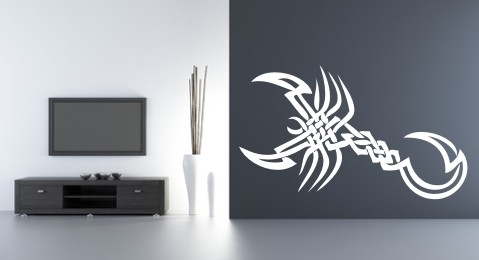 Naklejki na ścianę skorpiony