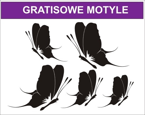 Gratisowe motyle do naklejki dmuchawce