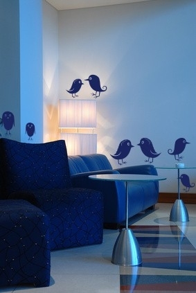 Naklejki ścienne do pokoju dziennego ptaki