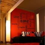 Napisy po angielsku naklejka