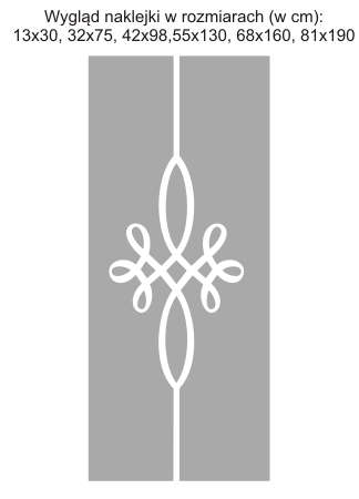 Naklejki okienne na szybę na zewnątrz